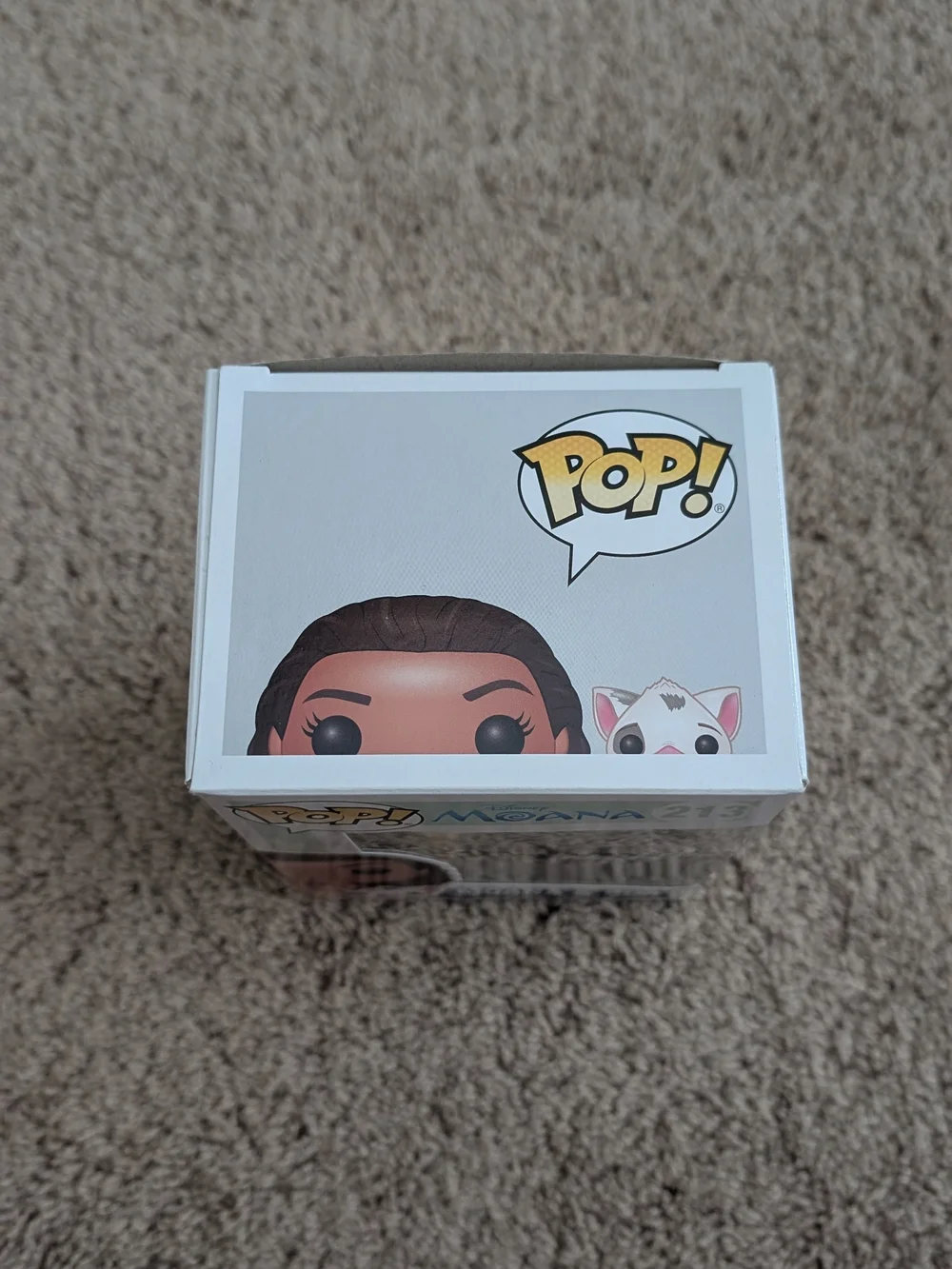 Funko Moana & Pua Vinyl Figure - Brown, Cream, Pink - Picture 5 of 6